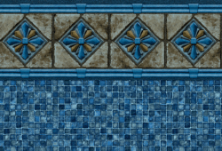 Royal - Blue Mosaic
