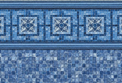 Vintage Mosaic - Blue Mosaic